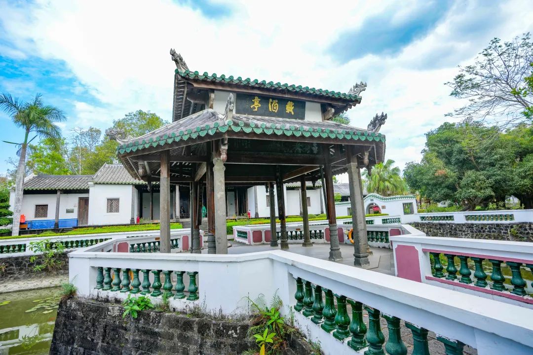 儋州东坡书院内的载酒亭.陈元才 摄