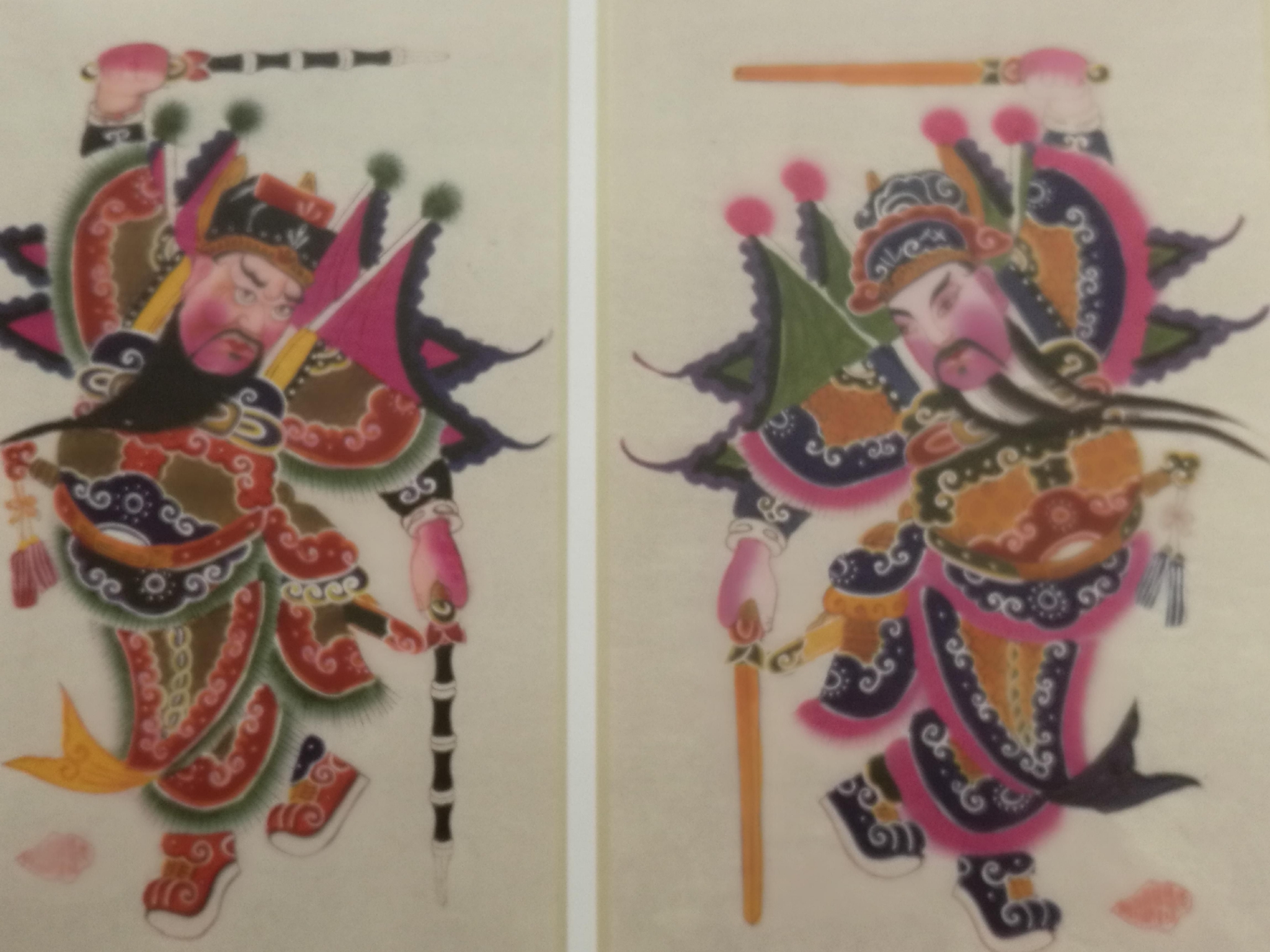 门神——秦琼与尉迟恭|唐太宗|唐朝|唐太宗李世民|秦军|兵器_新浪新闻