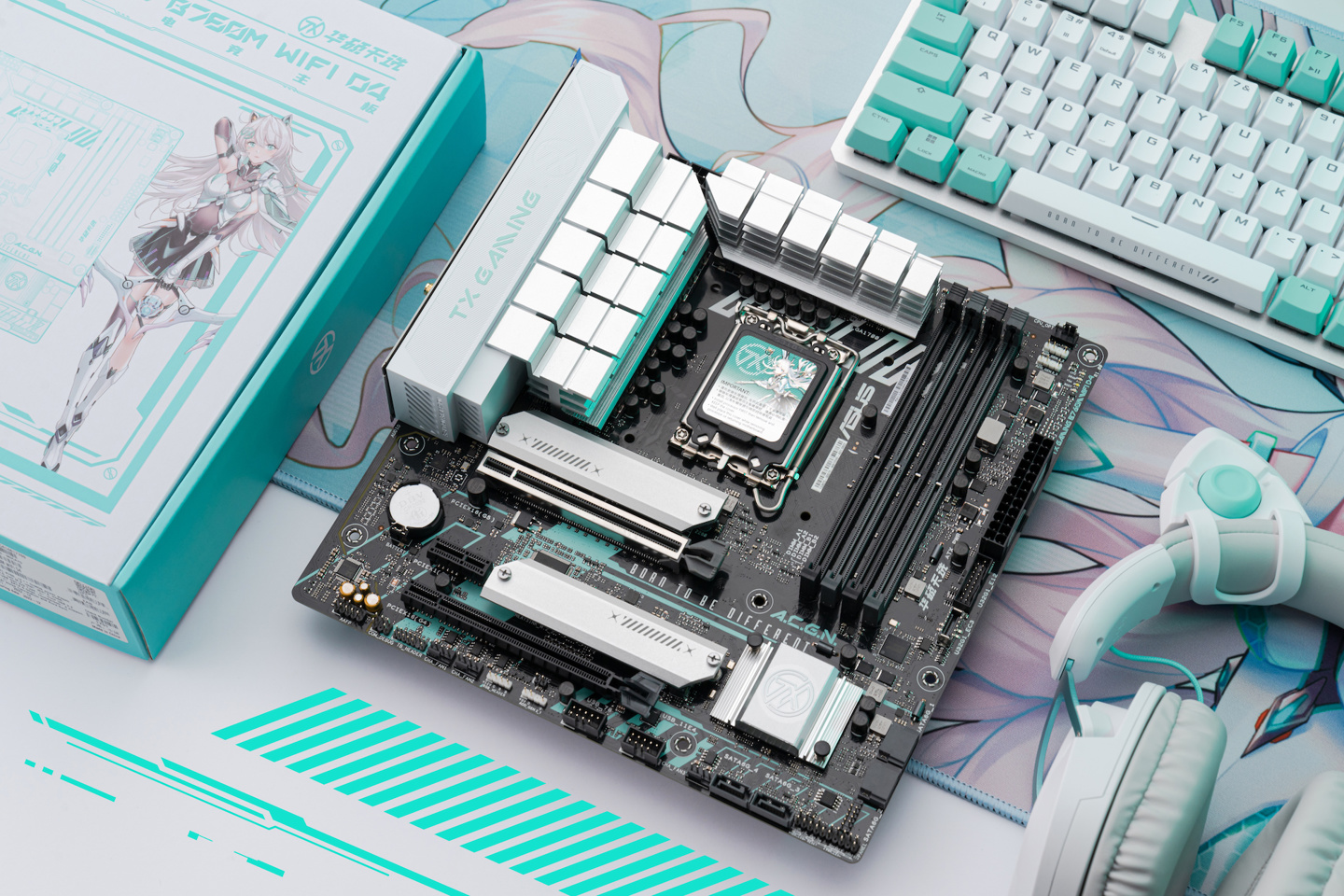 华硕推出 b760m 天选主板:二次元风格,售价 1299 元|华硕_新浪新闻