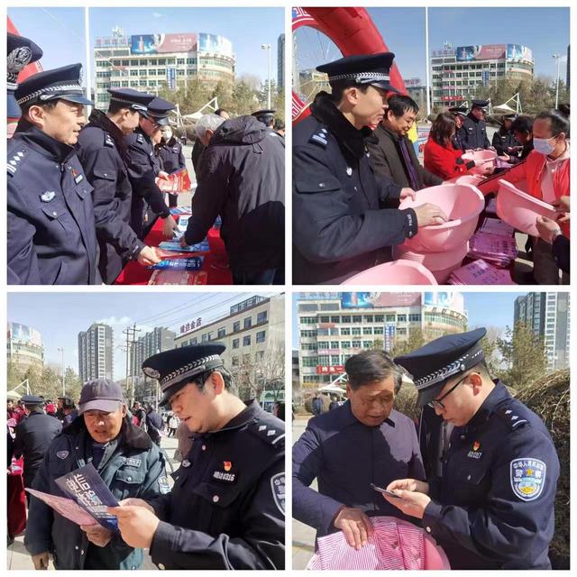 虽然已经过了元宵节,但节日的喜庆气氛依旧没有褪去,靖边的老车站广场