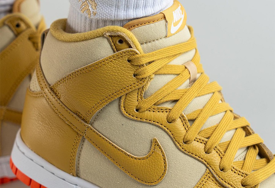土豪气质十足！全新 Nike Dunk Hi 上脚图曝光！|中底|帆布|货号_新浪新闻