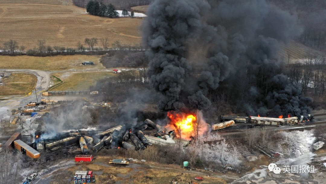 美国“致命火车”脱轨爆炸！剧毒蘑菇云笼罩，大量动物死亡，官方却叫回民众：这里很安全休闲区蓝鸢梦想 - Www.slyday.coM