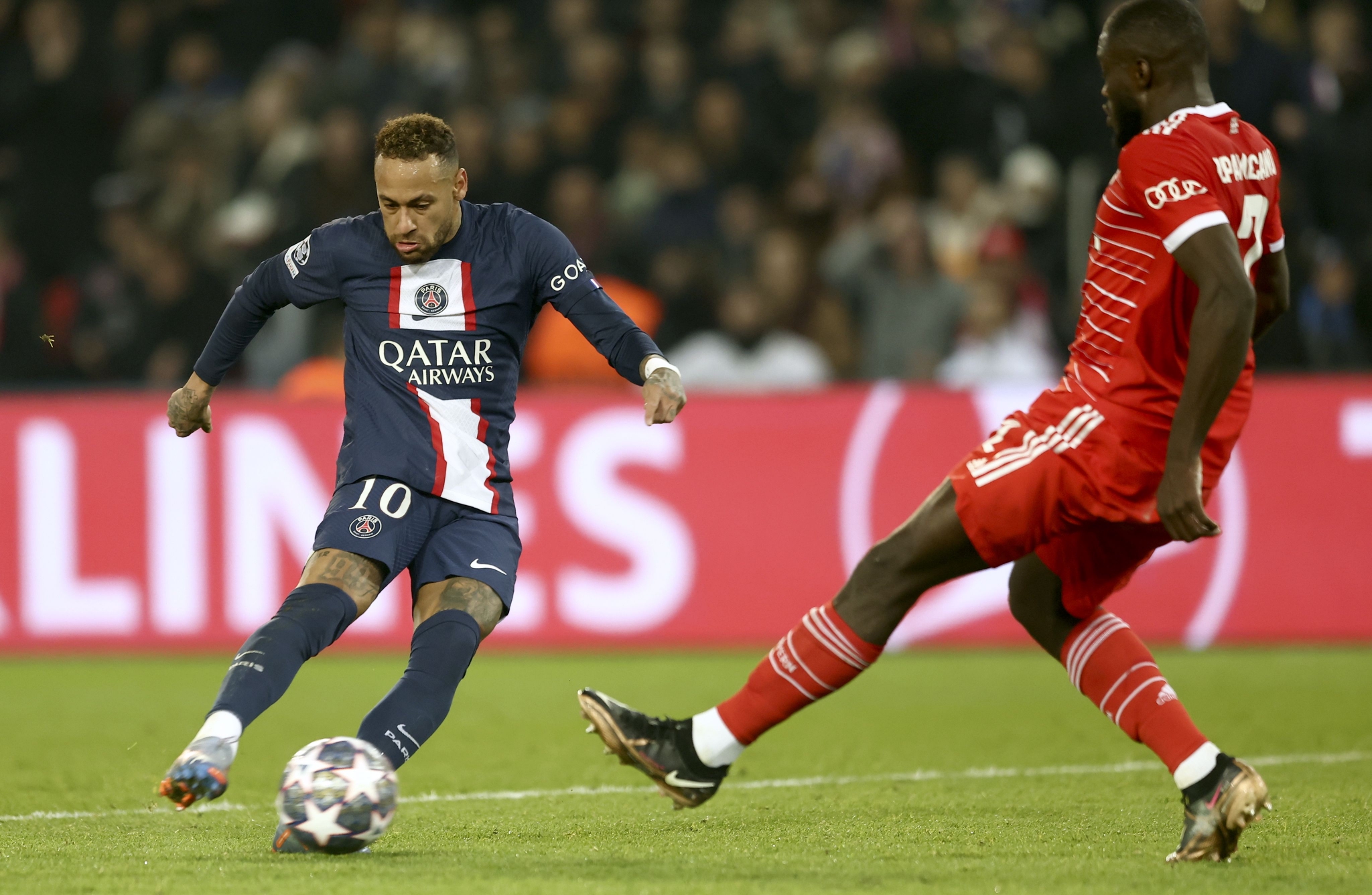 足球——欧冠联赛:拜仁胜巴黎圣日耳曼|巴黎圣日耳曼|拜仁慕尼黑队