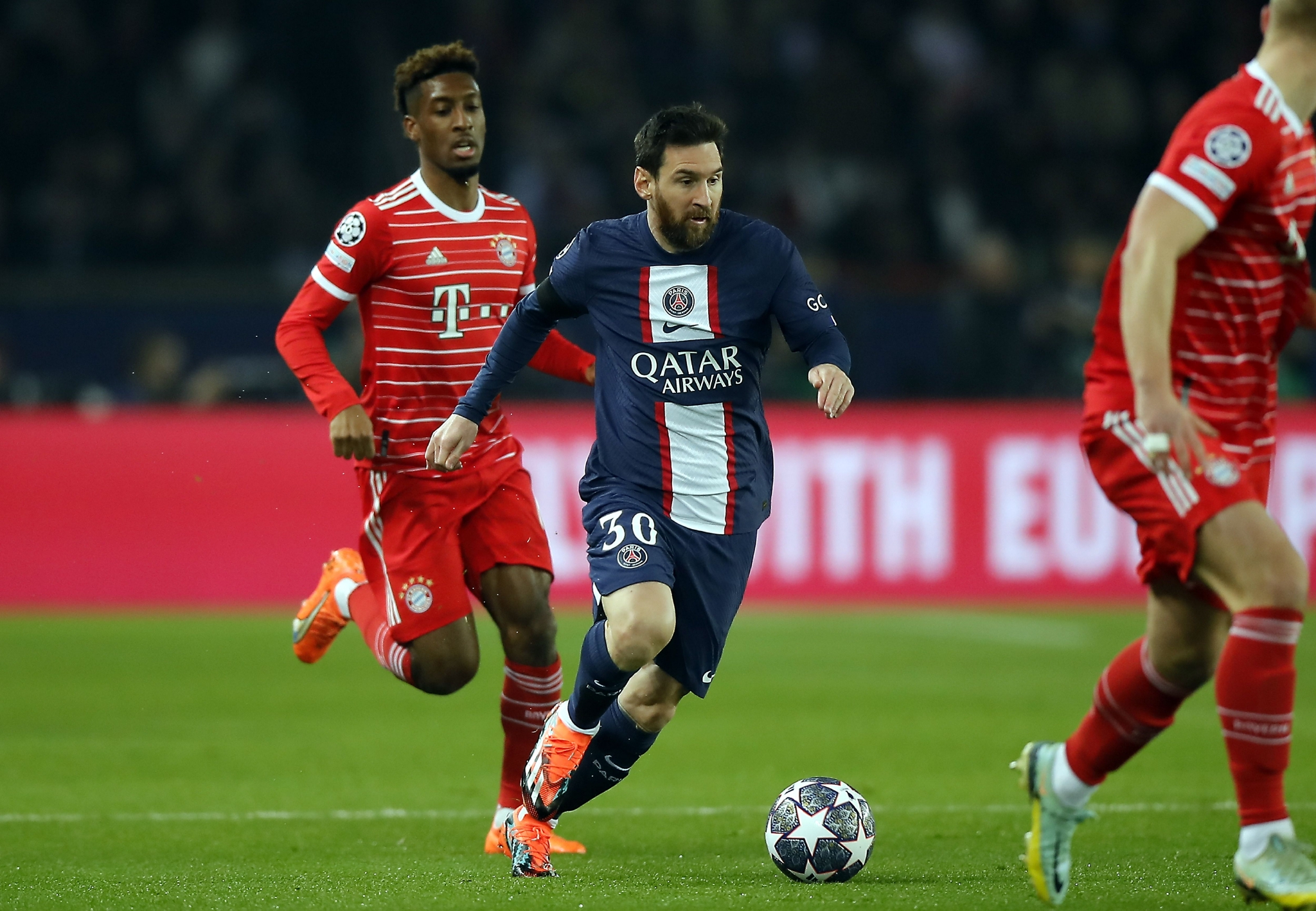 足球——欧冠联赛:拜仁胜巴黎圣日耳曼|巴黎圣日耳曼|拜仁慕尼黑队