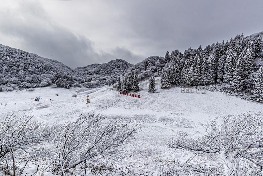 金佛山春雪景美如画|金佛山|重庆市|南川区金佛山景区_新浪新闻