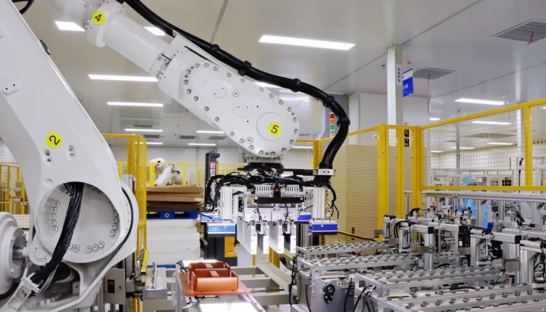 海辰储能锂电智能制造产线&nbsp;&nbsp