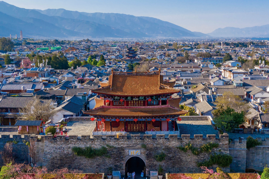 大理古城实景