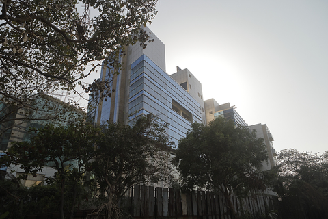 当地时间2023年2月14日,印度孟买,温莎大厦,英国广播公司bbc办公室