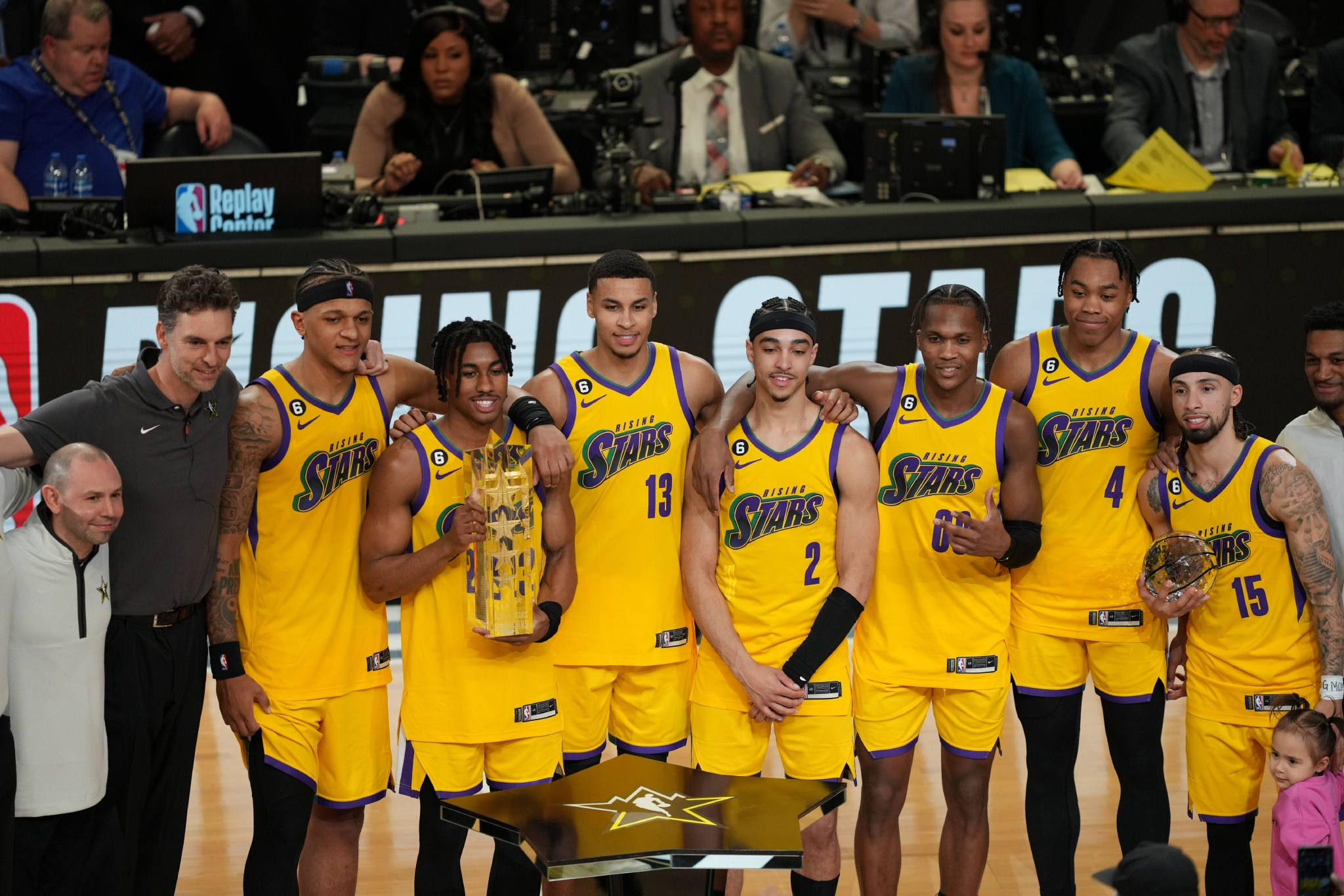 篮球——nba全明星新秀赛:加索尔队夺冠|保罗·加索尔|nba全明星|篮球