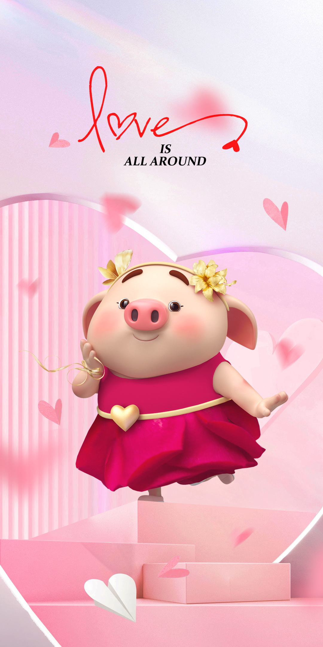 壁纸##猪小屁六周年#4.升职加薪中彩票3.