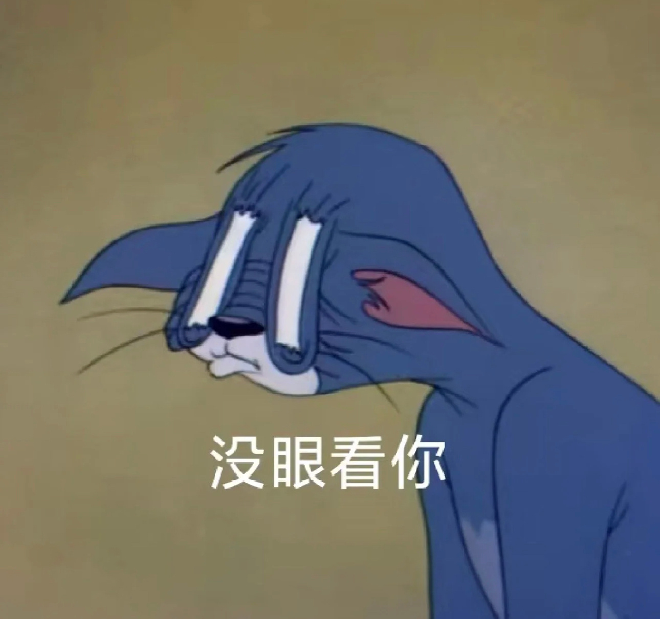 猫和老鼠表情包 精神饱满 别睡了起床了 没眼看你……|猫和老鼠_新浪