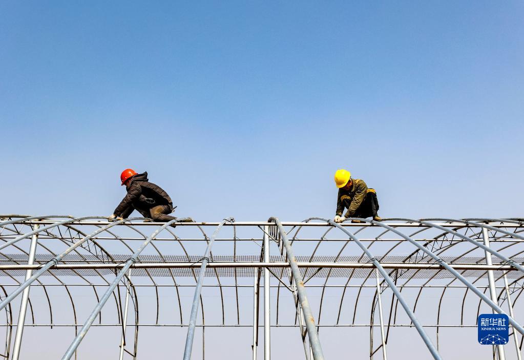 江西瑞昌:智慧大棚建设忙|瑞昌市|农民|江西省_新浪新闻