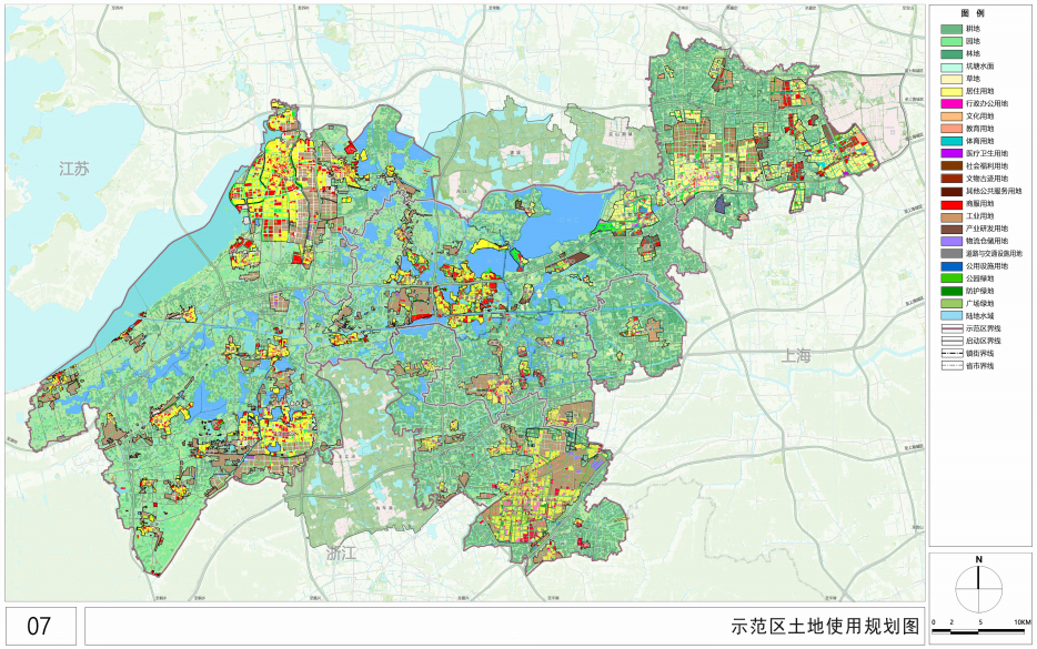 长三角示范区有了"一张图",首部跨行政区国土空间规划获批