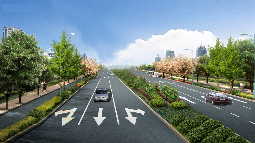 甬江路效果图(征求意见稿)