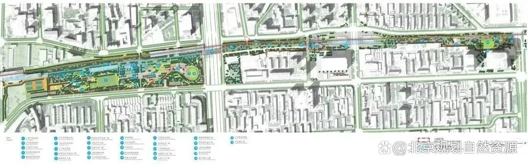 京张遗址公园一期总平面图