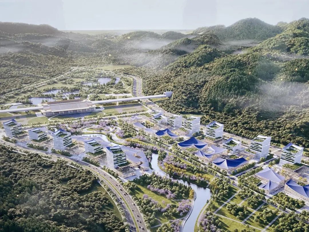 大足石刻高铁站规划图