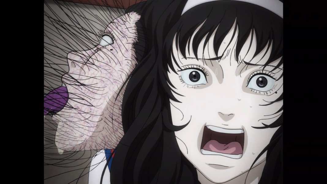 是本作中唯一关于富江的小故事,这篇漫画应该是伊藤润二早年的作品