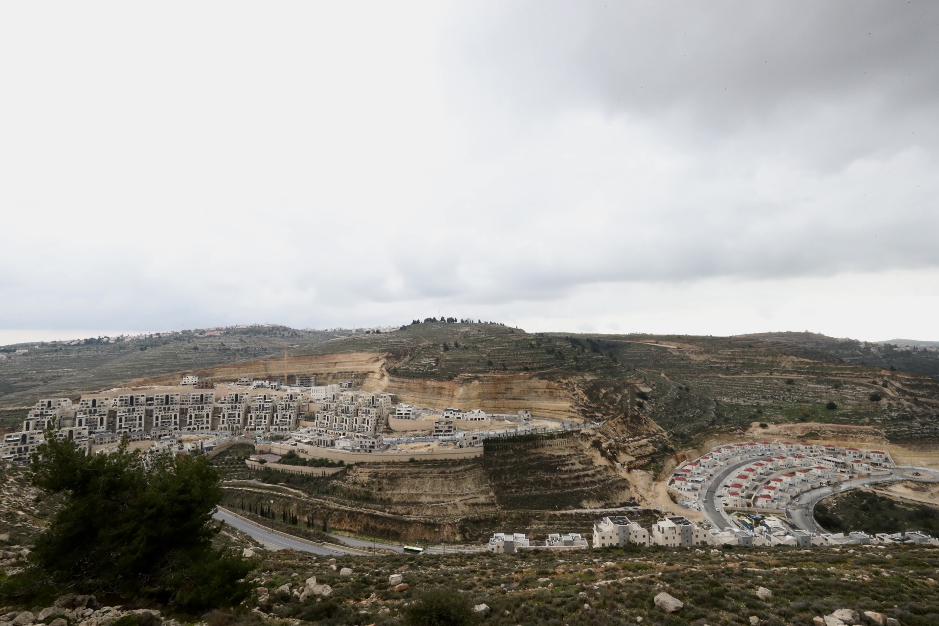 以色列批准在约旦河西岸犹太人定居点新建逾7000套住房|以色列|约旦河
