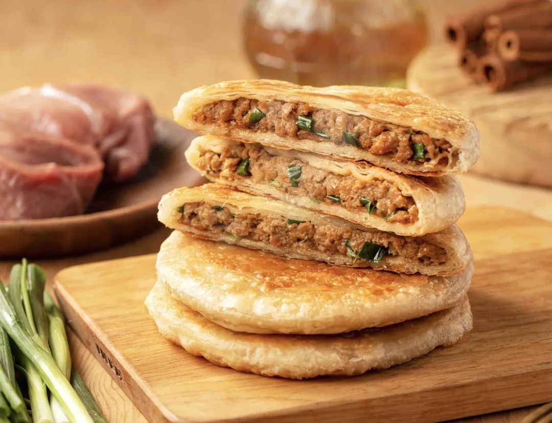 秒杀路边的早餐原食部落香酥酥饼馅饼懒人必备肉香飘香