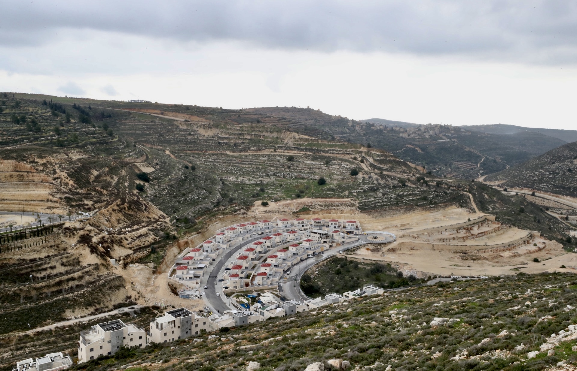 以色列批准在约旦河西岸犹太人定居点新建逾7000套住房|以色列|约旦河