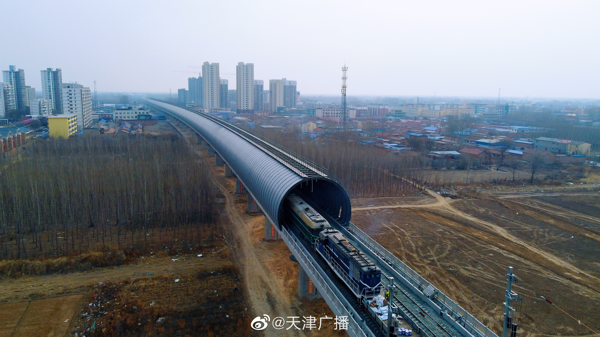 津兴铁路这2座车站站房主体结构完工|铁路|天津市_新浪新闻