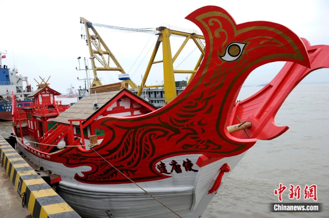 2010年,日本订制"遣唐使"船.杨振华 摄