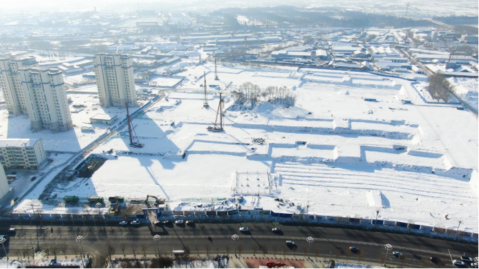 黑龙江省北安市乌裕尔西大街城市更新项目复工建设忙|黑龙江省_新浪新闻