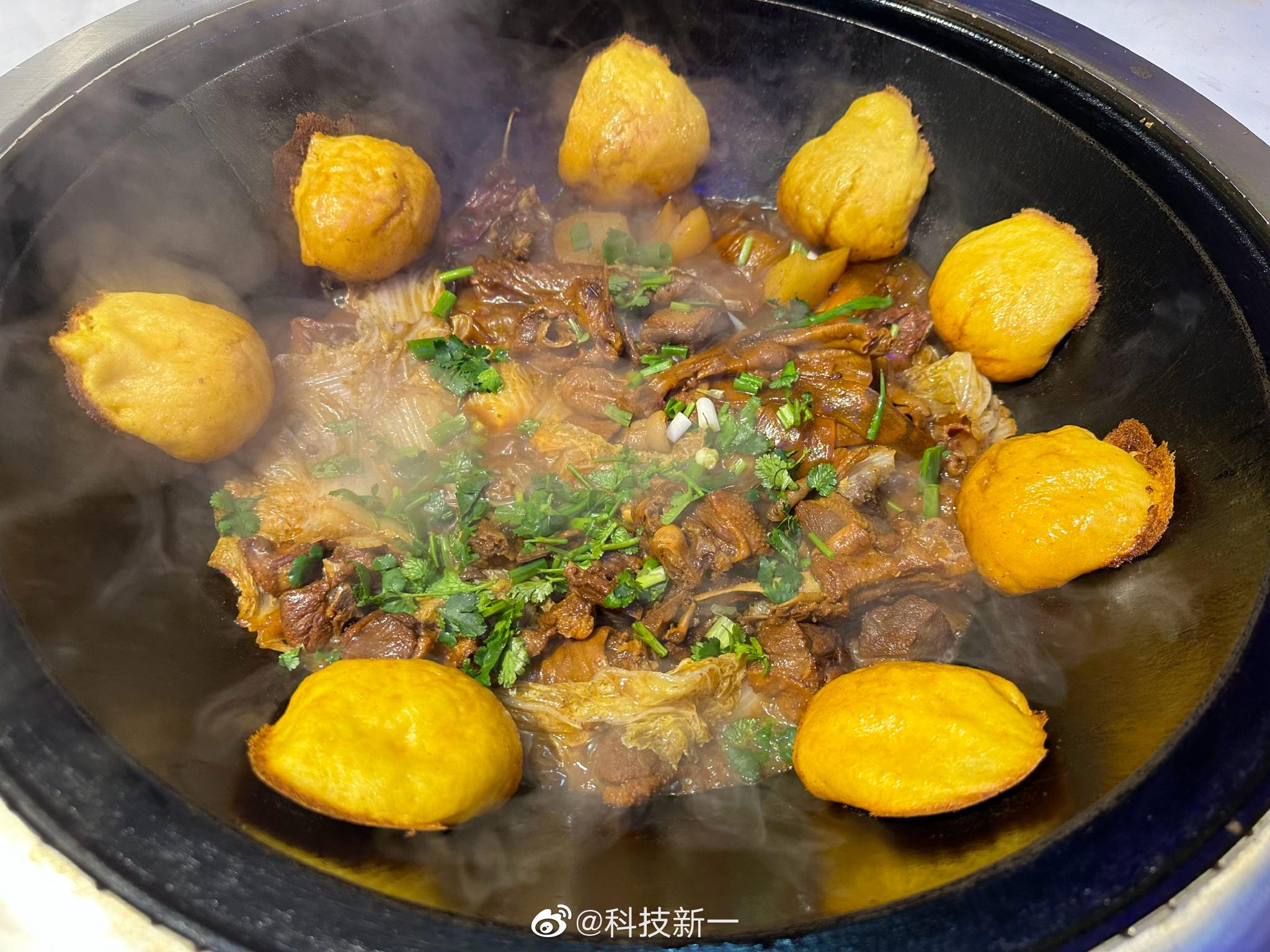 东北铁锅炖大鹅太爽了