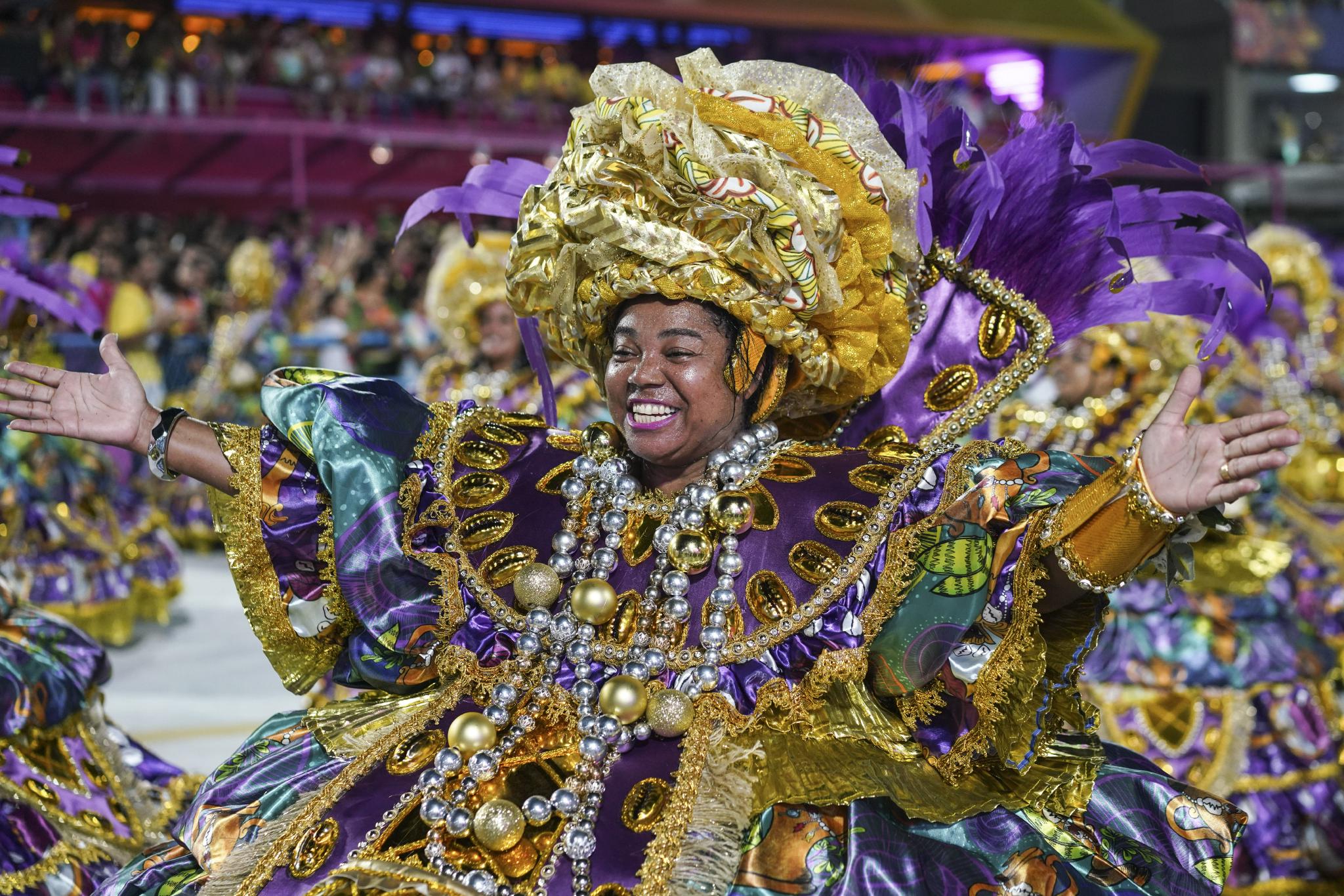 巴西里约狂欢节落幕