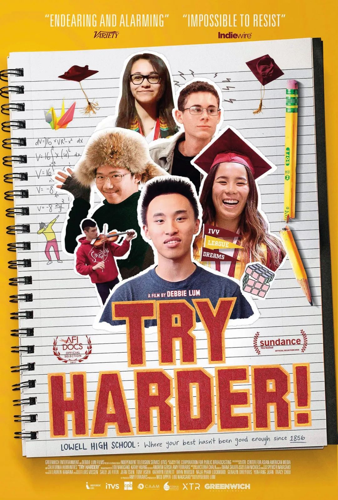 (try harder !)海报