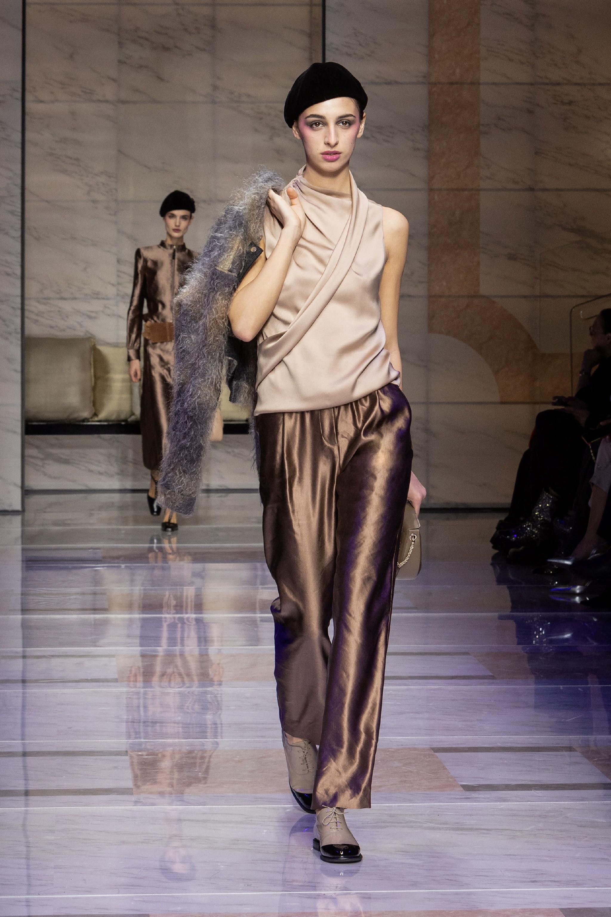 米兰时装周——乔治·阿玛尼品牌时装秀|米兰时装周|乔治·阿玛尼