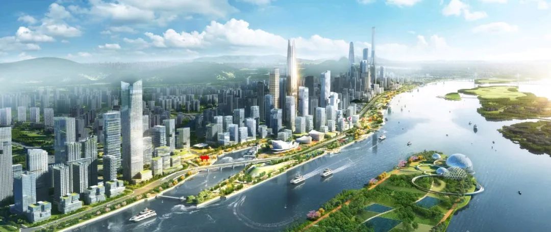 国家级人工智能与数字经济试验区 (鱼珠片区)效果图