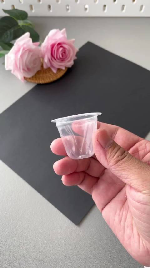女神节快到了用果冻壳就能给妈妈制作好看的花朵小盆栽哦