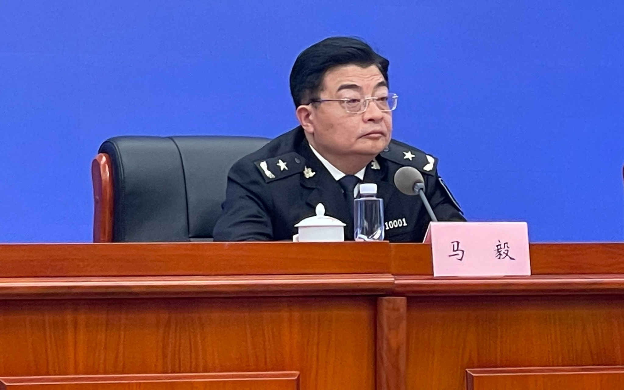 农业农村部长江流域渔政监督管理办公室主任马毅.