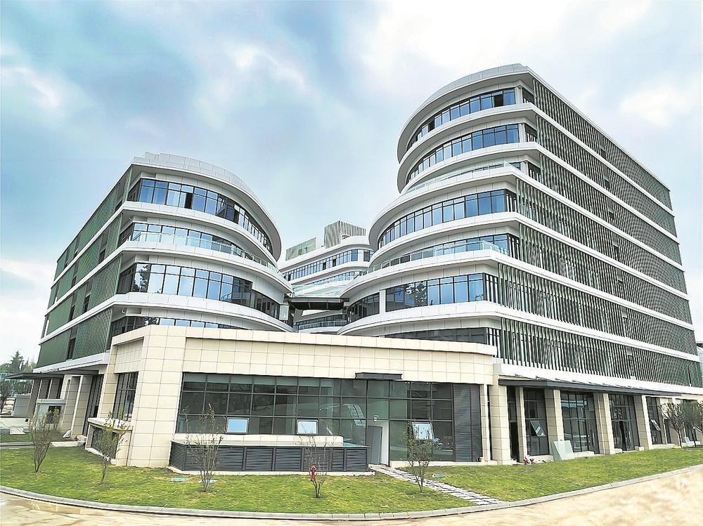 建设中的双华数字健康产业园