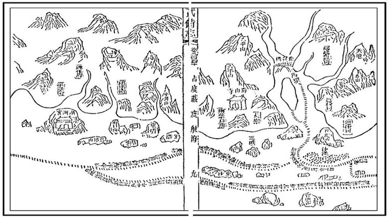 郑和下西洋航海图.(万明 供图)
