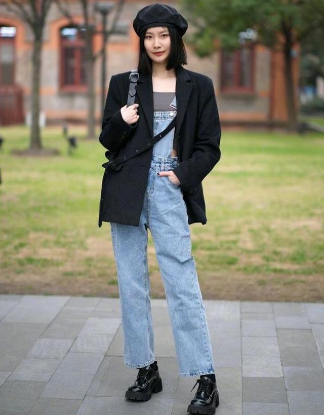 裤子穿“长一点”还是“短一截”？让杭州女生的街拍告诉你答案休闲区蓝鸢梦想 - Www.slyday.coM