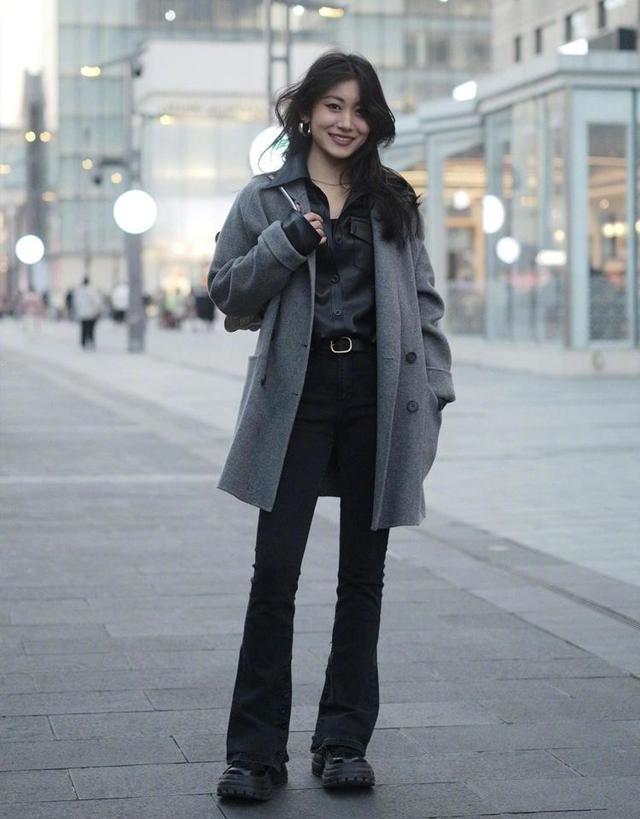 裤子穿“长一点”还是“短一截”？让杭州女生的街拍告诉你答案休闲区蓝鸢梦想 - Www.slyday.coM