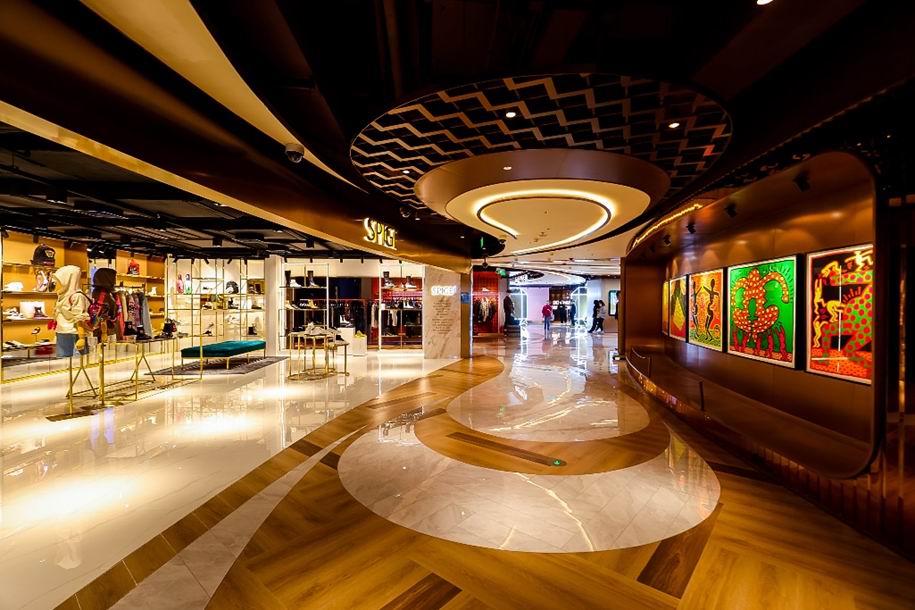 焕新后的上海k11二层