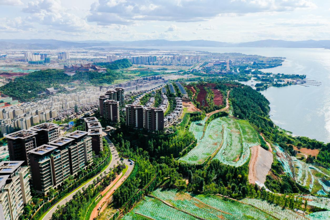 曾被"环湖开发""贴线开发"的滇池长腰山 .崔军民/ 摄