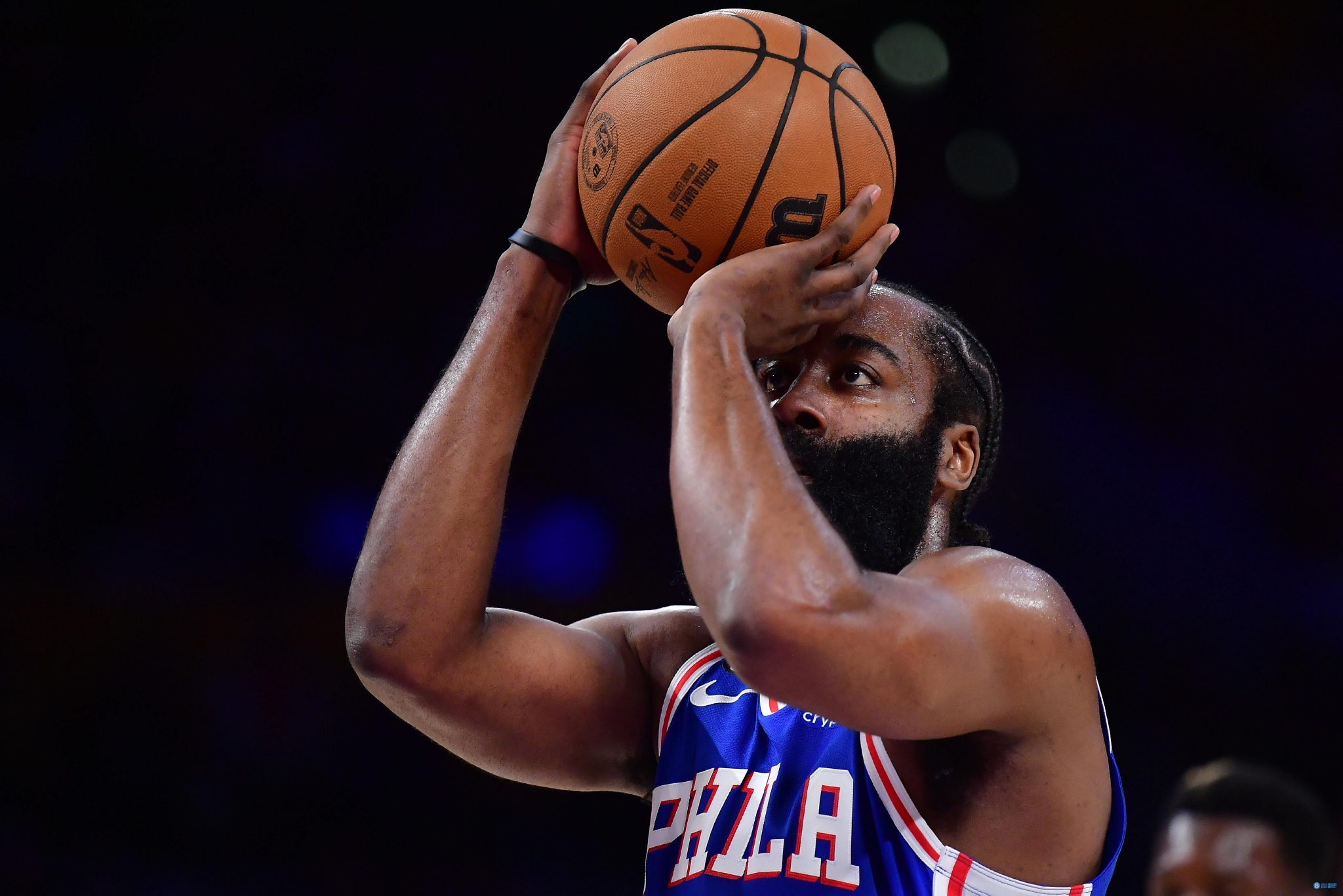 76人队史第4次单场至少20次罚球且全部罚进上一次是在1973年