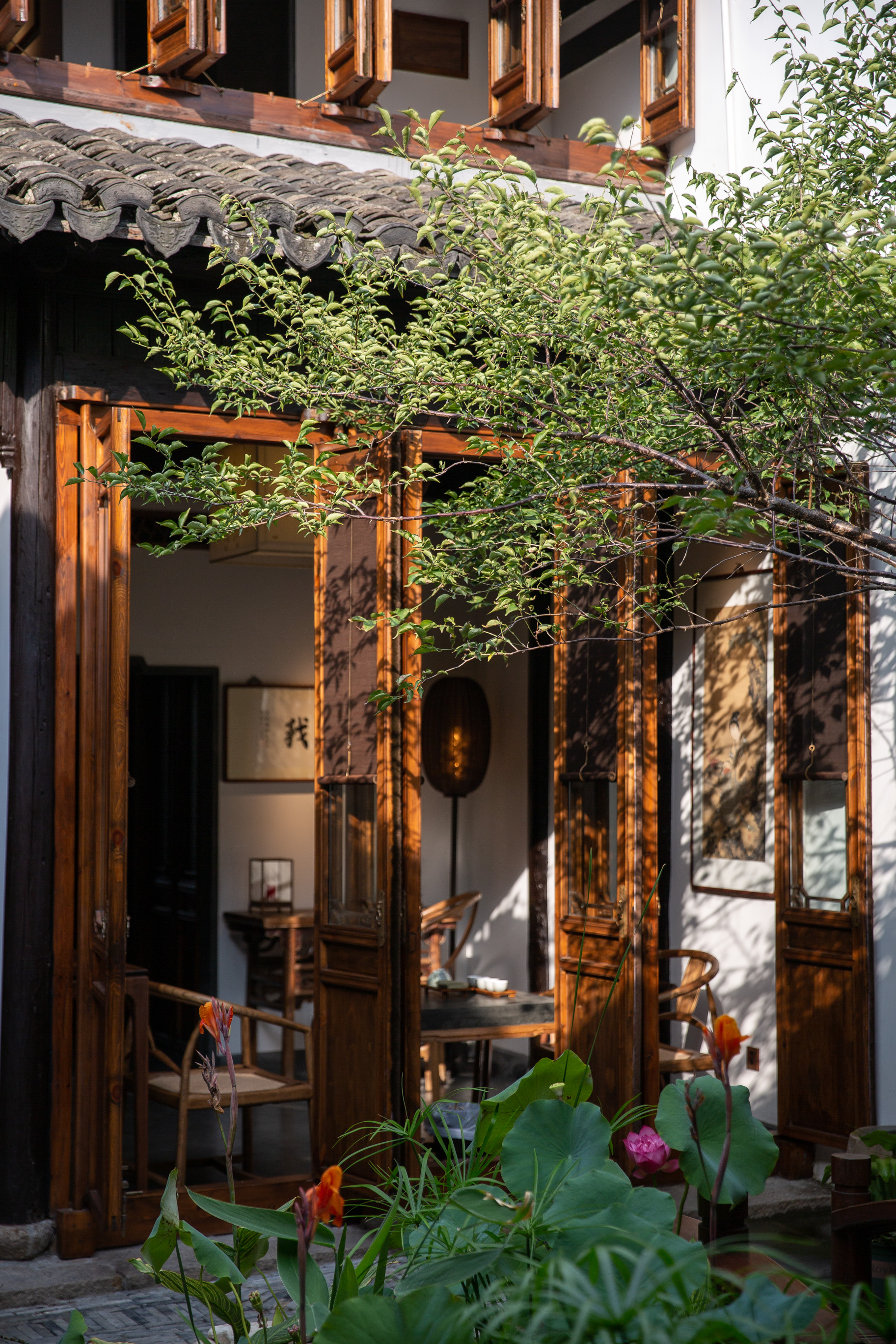 朱家角古镇上的井亭民宿.图片来源:上海青浦