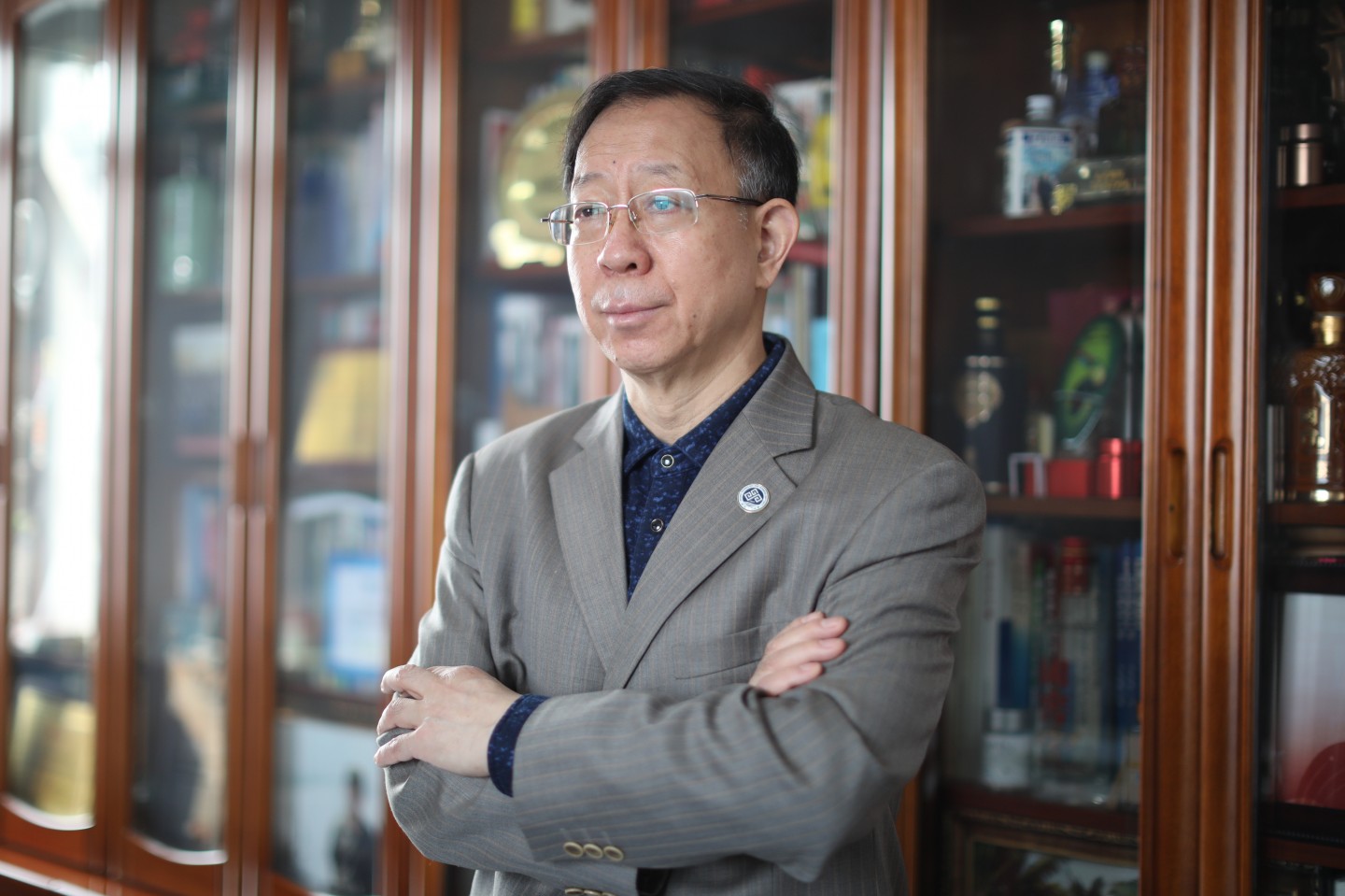 全国政协委员,北京工商大学校长孙宝国.&nbsp; 新京报记者 王嘉宁 摄