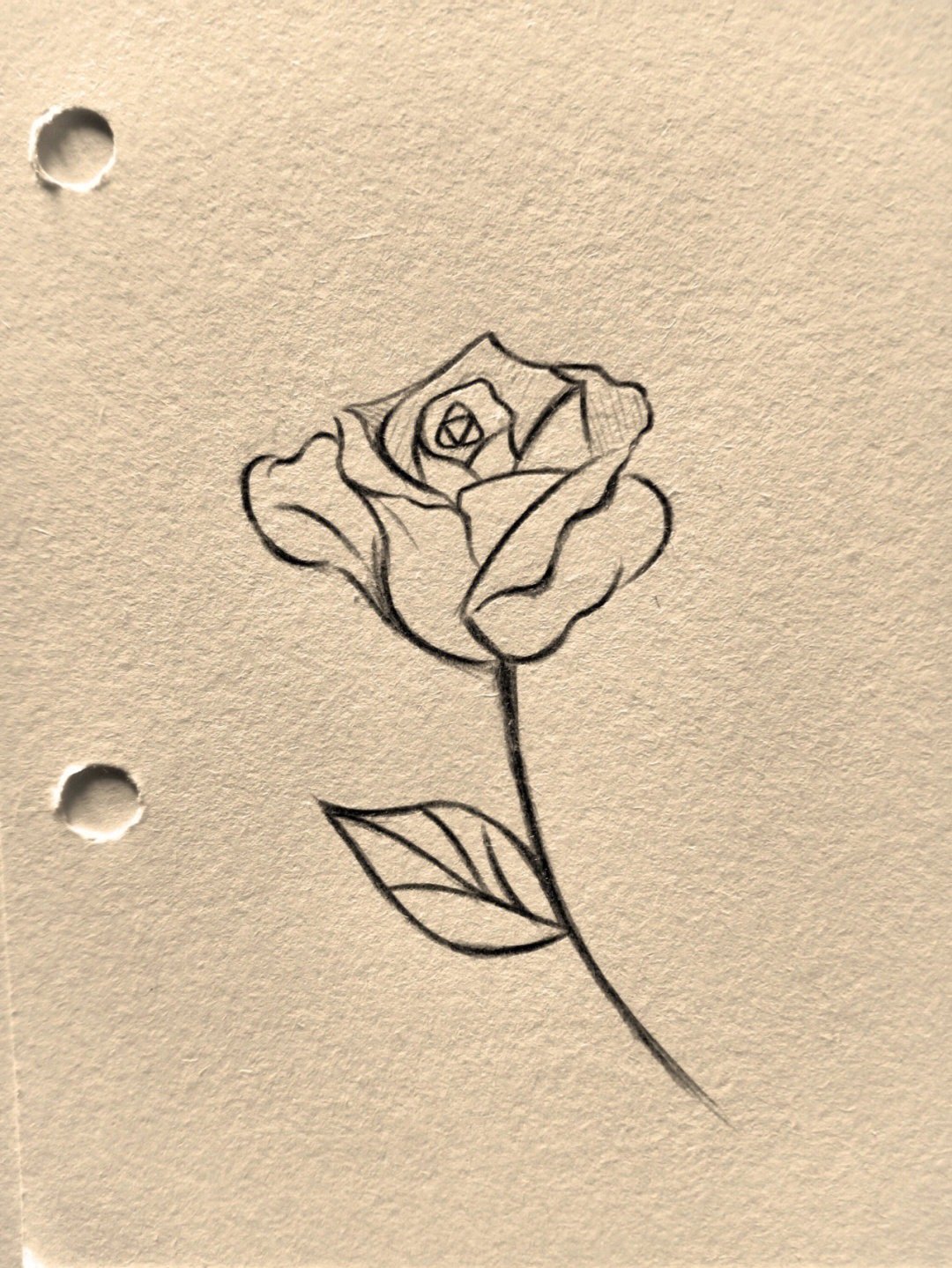 玫瑰花简笔画教程|玫瑰花|简笔画|教程_新浪新闻