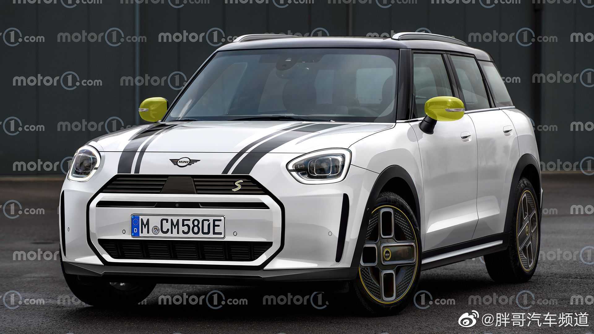 新一代MINI Countryman渲染图曝光!-新浪汽车