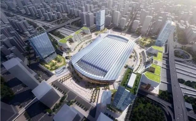 广州白云站效果图/广州白云发布