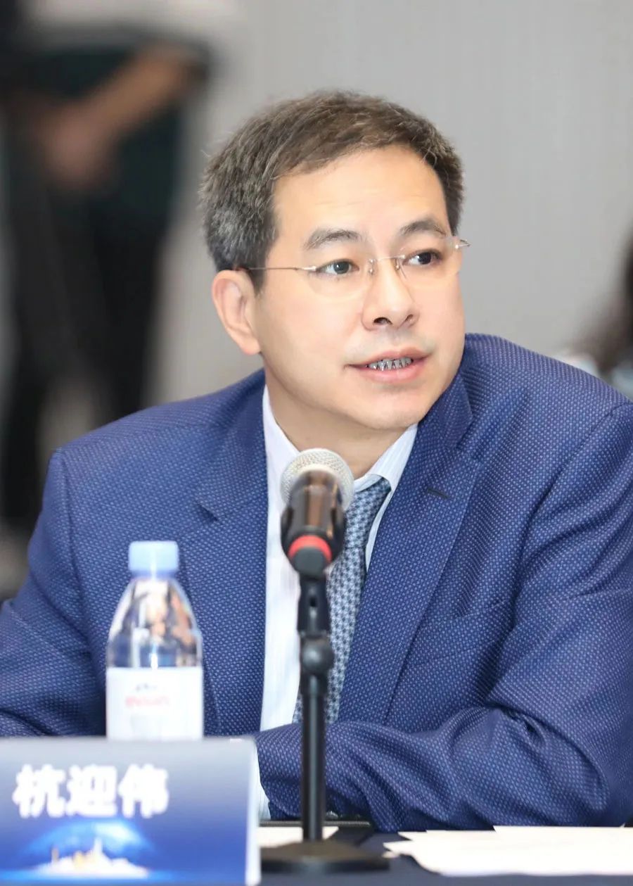 全国人大代表,上海市浦东新区区长 杭迎伟