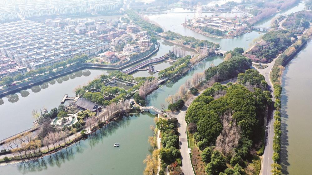 金坛区南洲公园:打造鸢尾主题公园|主题公园_新浪新闻