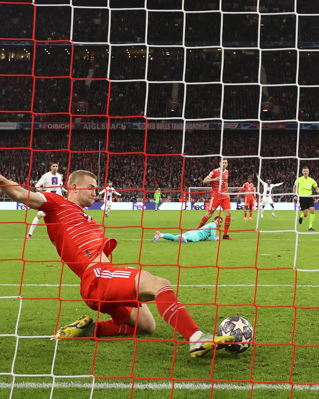 舒波莫廷破门,维拉蒂送礼,#维蒂尼亚空门不进#,德里赫特门线解围拜仁