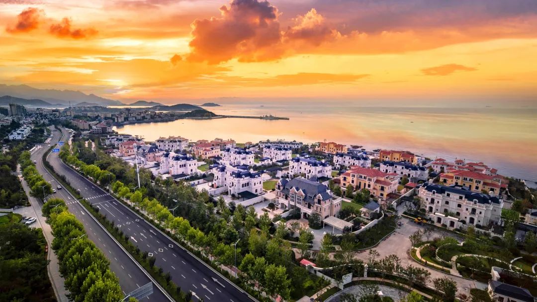 海曙云霞实景图